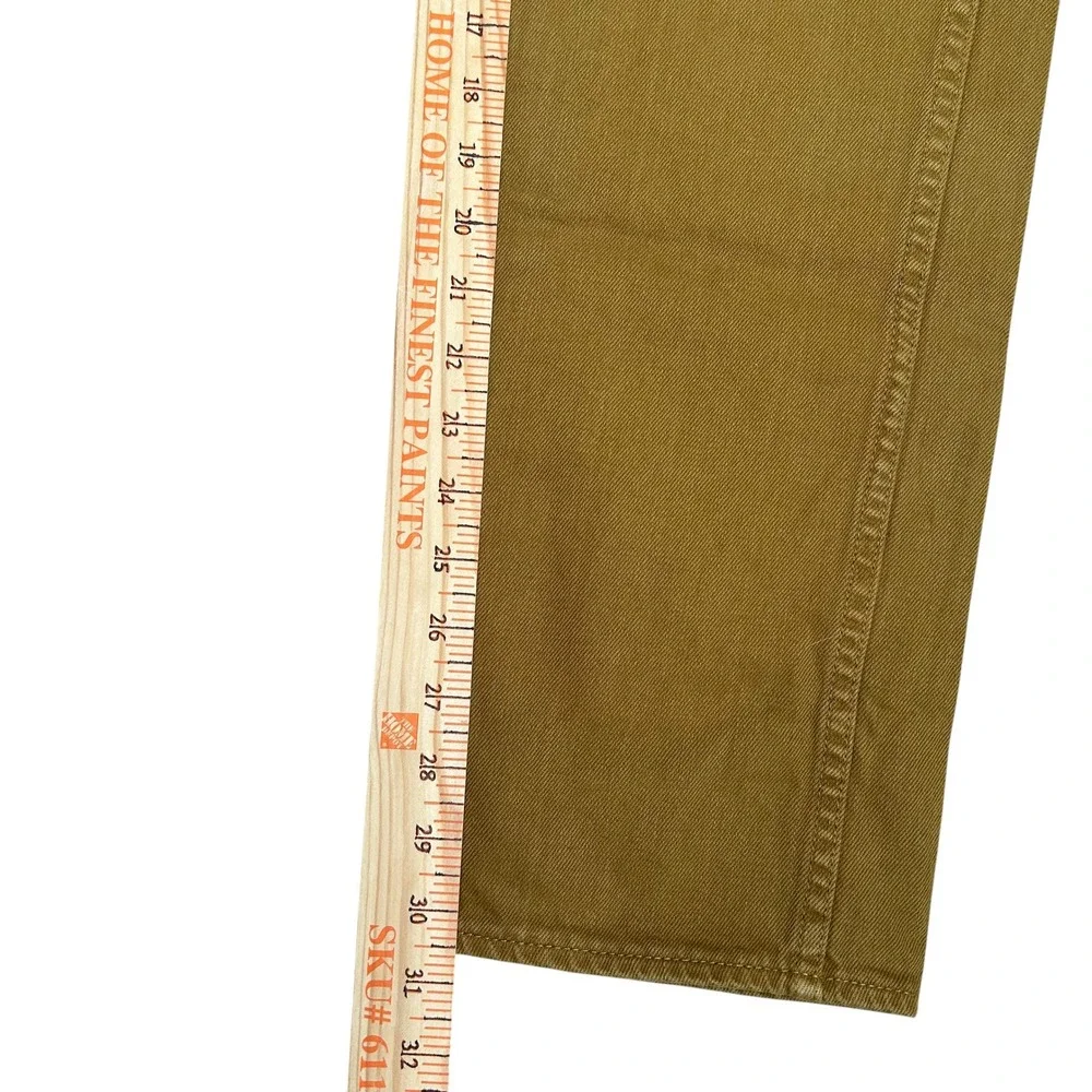 J.Crew The Sutton Straight Fit Pants Mens 33x32 Caramel Brown Chino Trousers